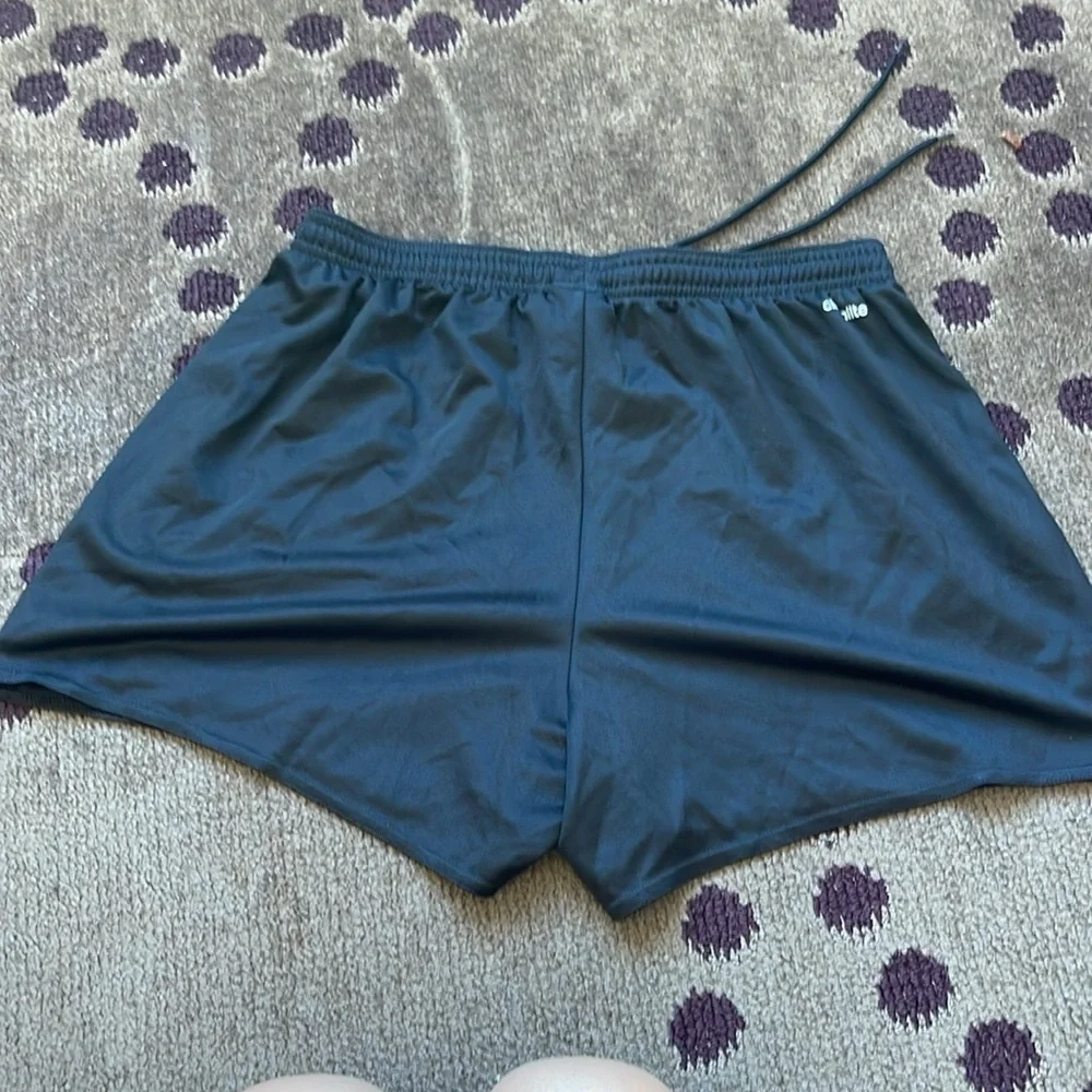 Black Adidas‎ Parma Shorts B8